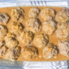 The Best Oven-Baked Whole30 Meatballs and Gravy