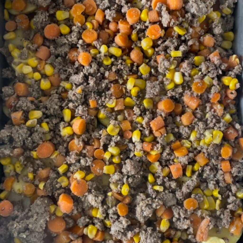 Healthy Ground Beef and Potato Casserole