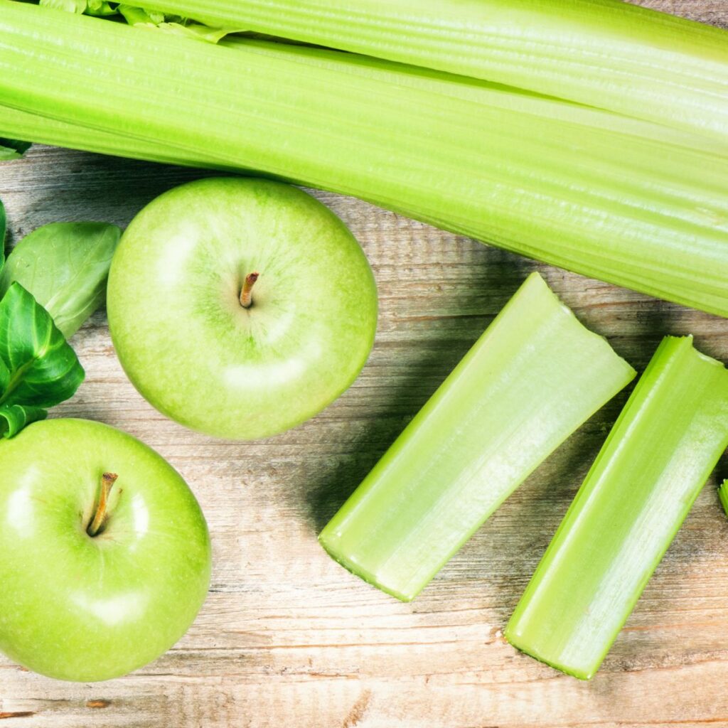 Morning Celery Juice and its Benefits Ingredients
